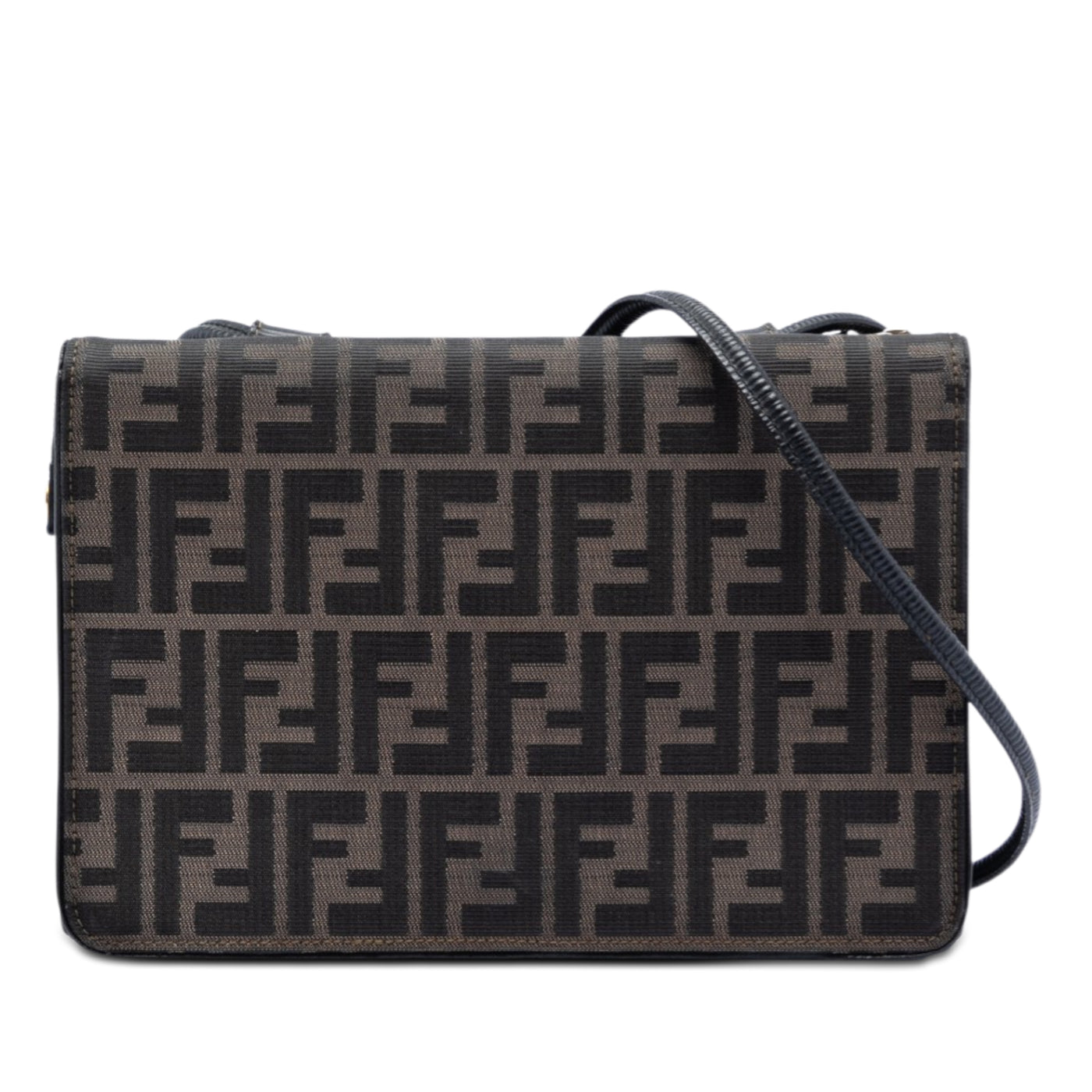 Zucca Canvas and Leather Crossbody - Image 1