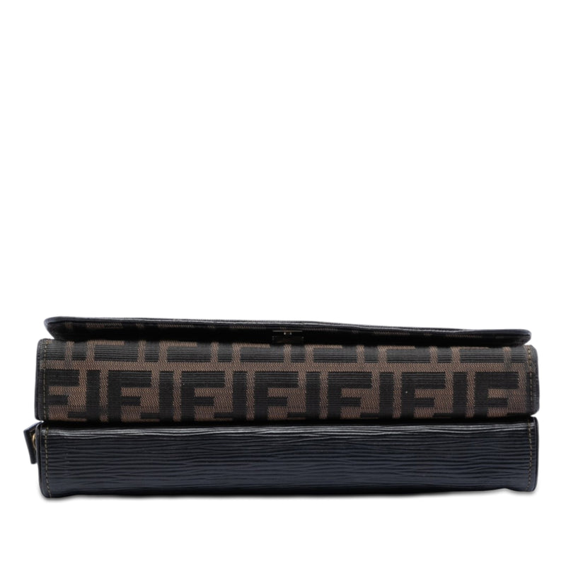 Zucca Canvas and Leather Crossbody - Image 3