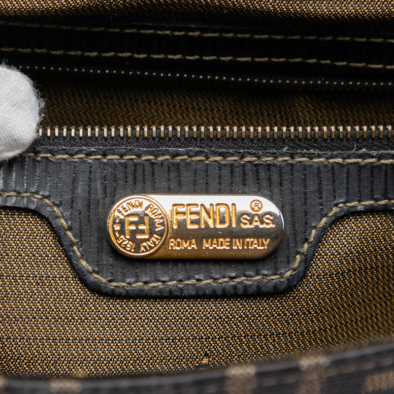 Zucca Canvas and Leather Crossbody - Image 6