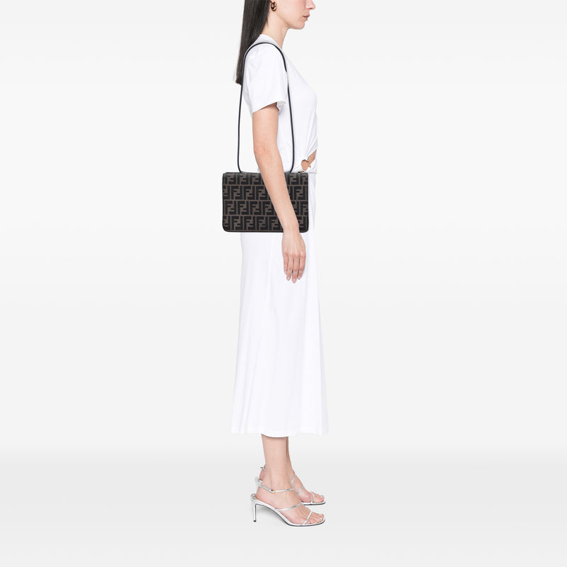 Zucca Canvas and Leather Crossbody - Image 7
