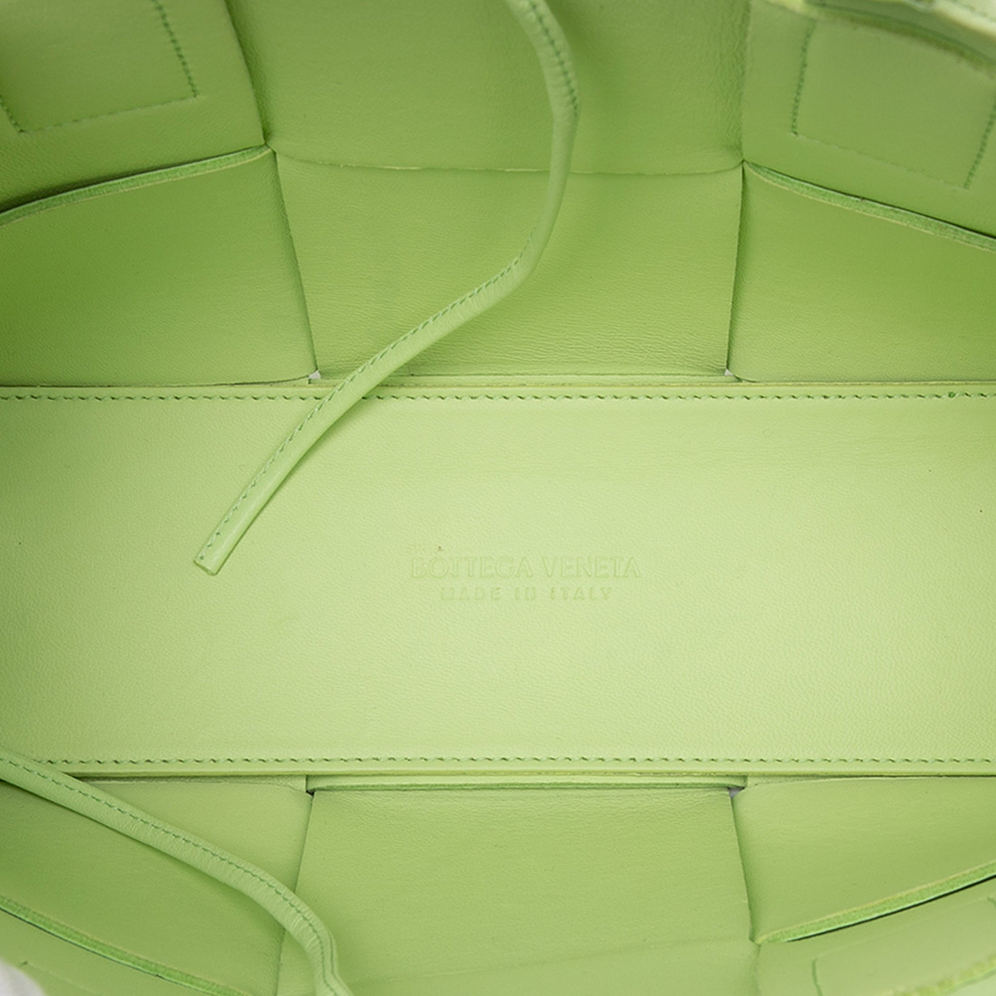 Mini Nappa Maxi Intrecciato Arco Tote - Image 4