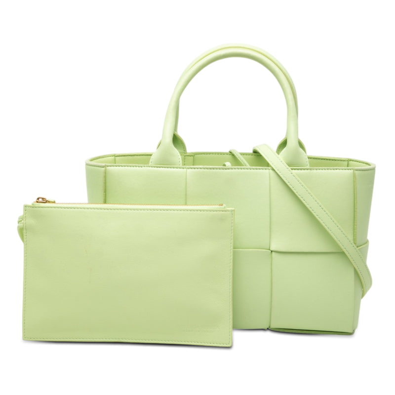 Mini Nappa Maxi Intrecciato Arco Tote - Image 7