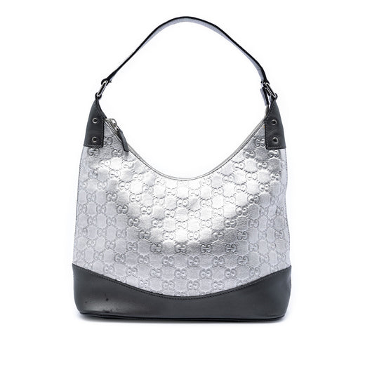 Metallic Guccissima Shoulder Bag - Image 1
