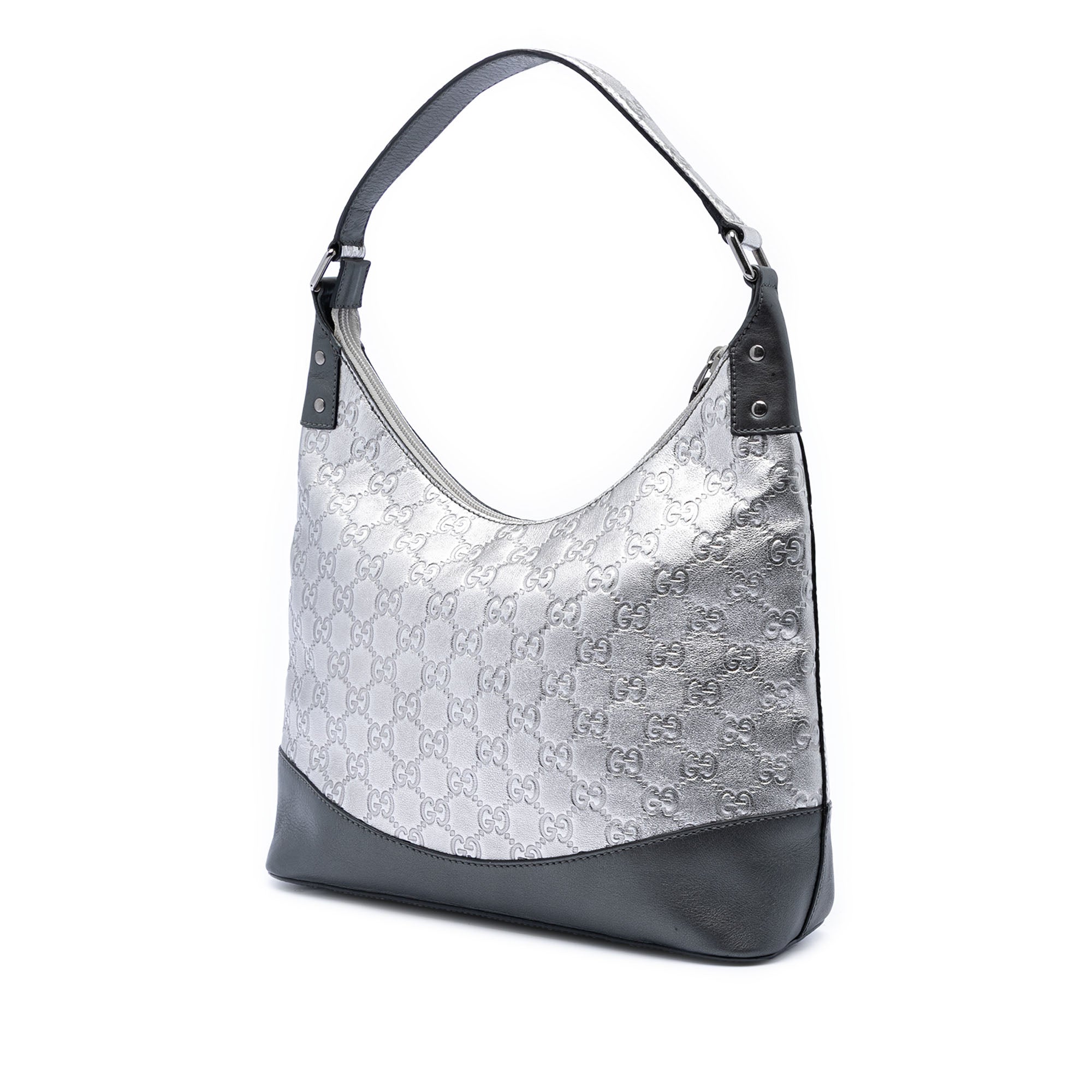 Metallic Guccissima Shoulder Bag - Image 2