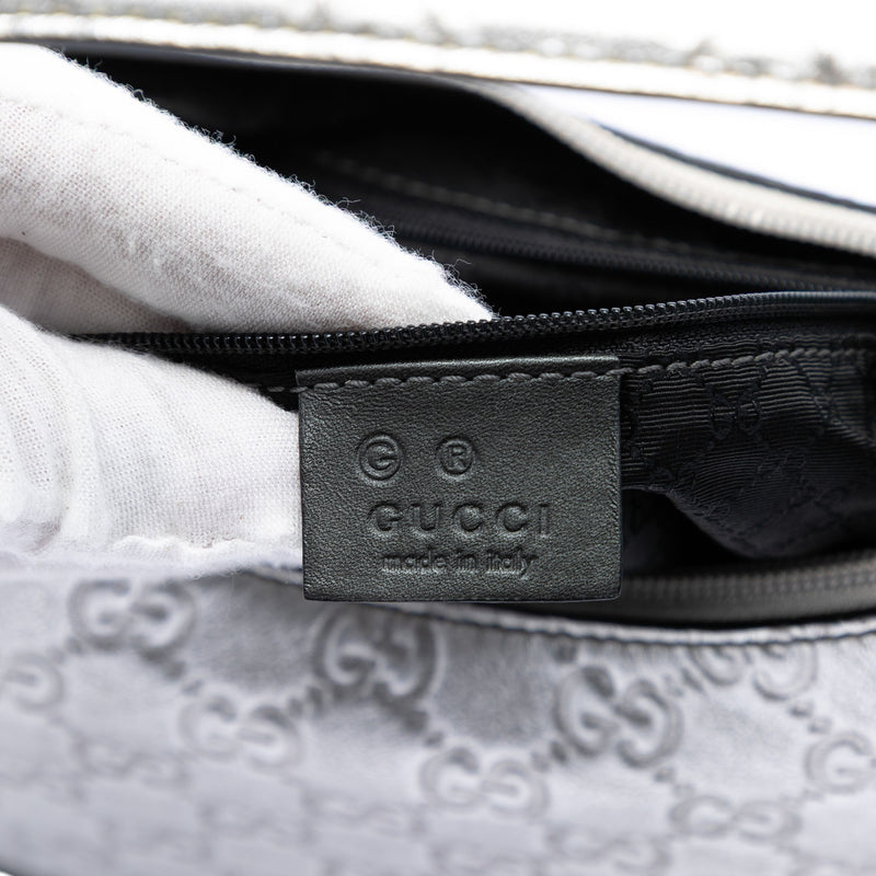 Metallic Guccissima Shoulder Bag - Image 5