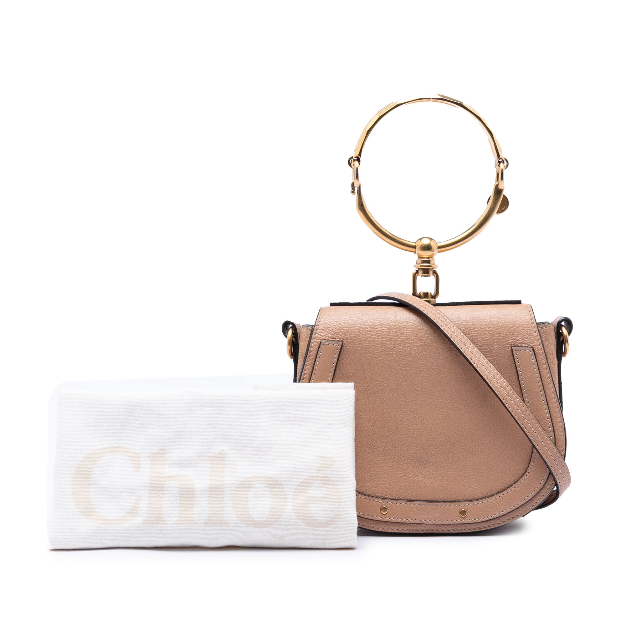 Small Leather Nile Bracelet Satchel - Image 7