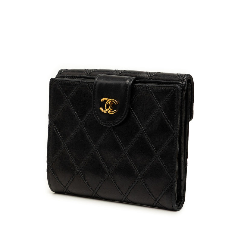 CC Quilted Lambskin Compact Wallet - Image 2