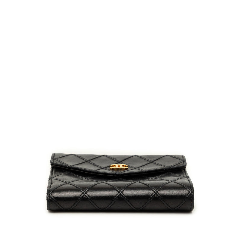 CC Quilted Lambskin Compact Wallet - Image 3