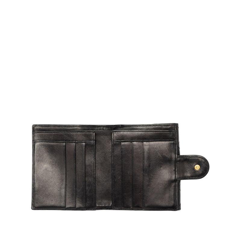CC Quilted Lambskin Compact Wallet - Image 4