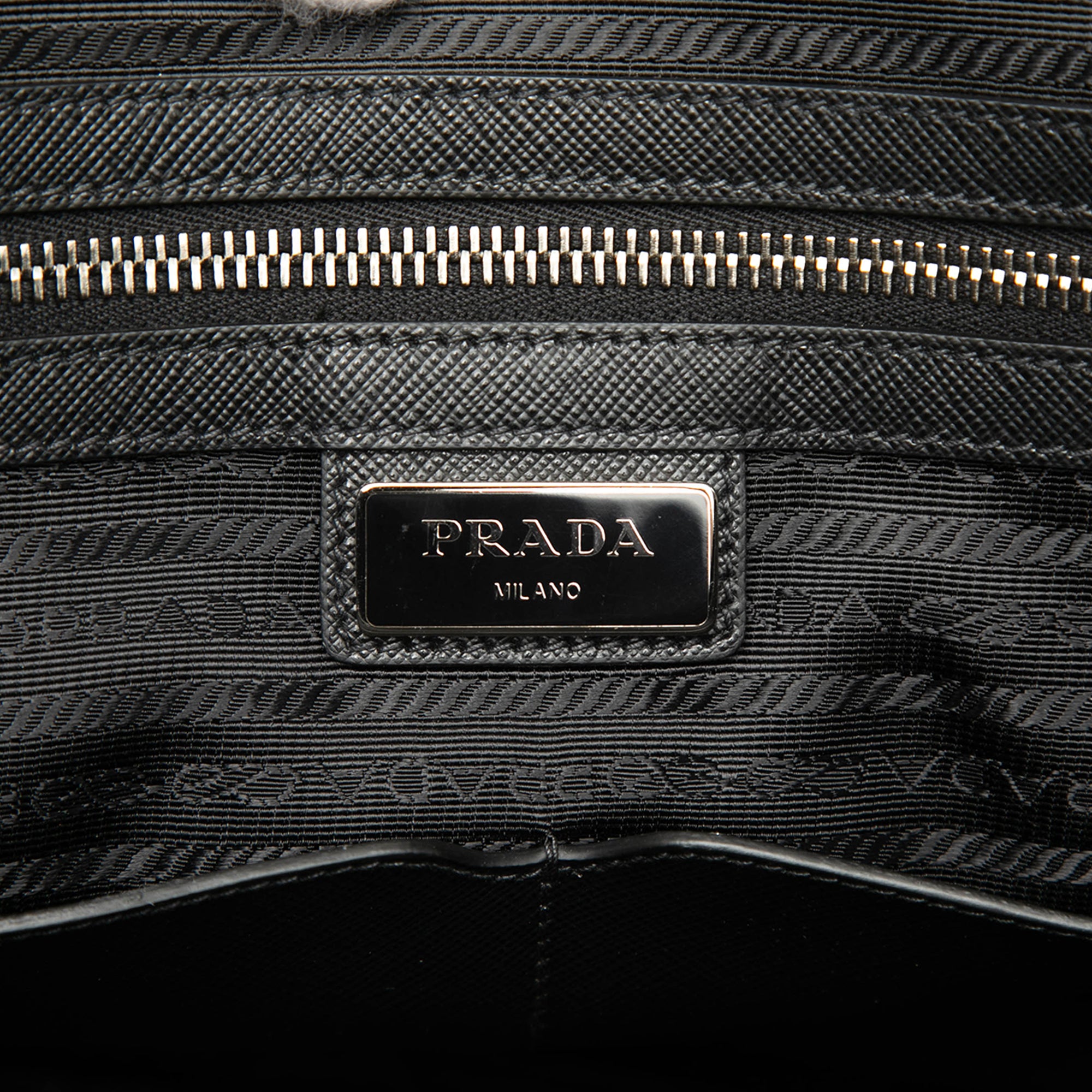 Saffiano Striped Business Bag - Image 5