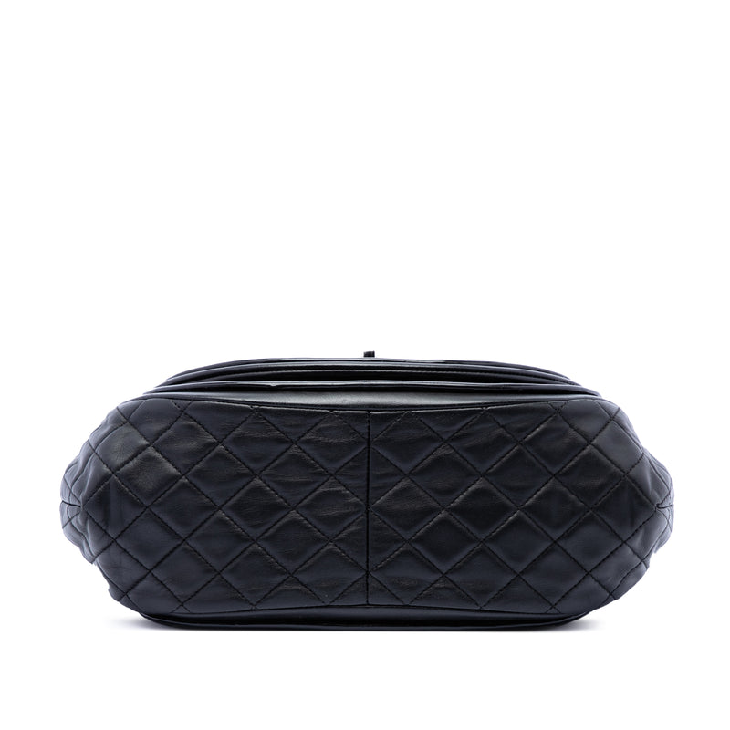Quilted Patent and Lambskin Twist Crescent Flap - Image 3