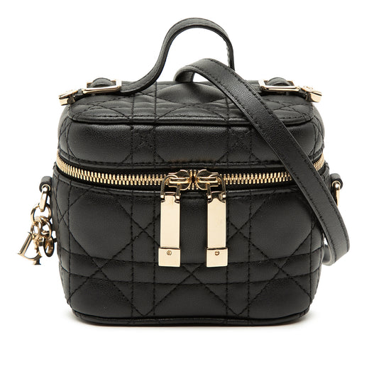 Micro Lambskin Cannage Lady Dior Vanity Case - Image 1