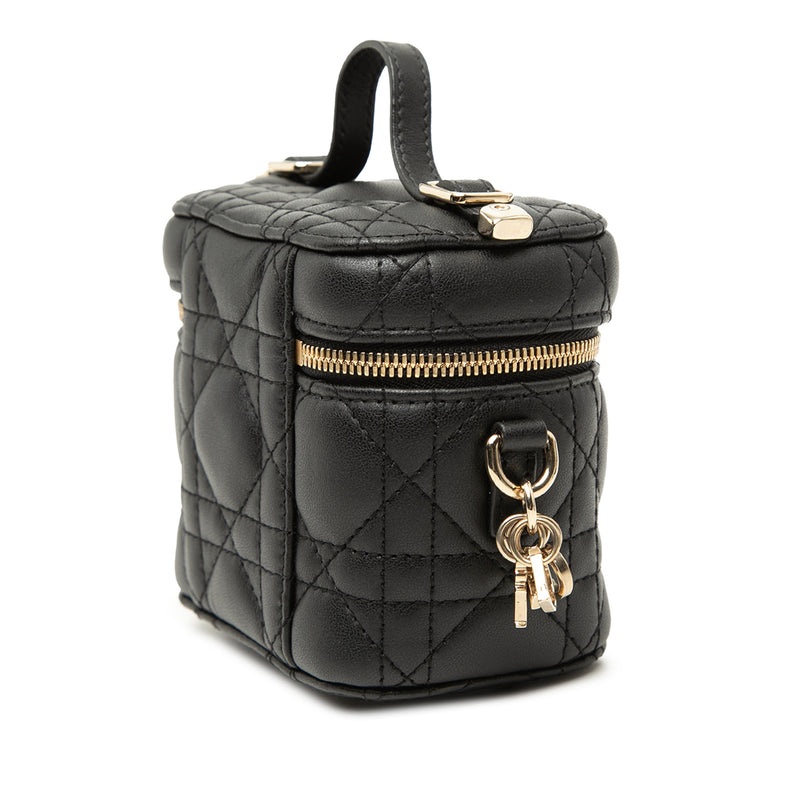 Micro Lambskin Cannage Lady Dior Vanity Case - Image 2