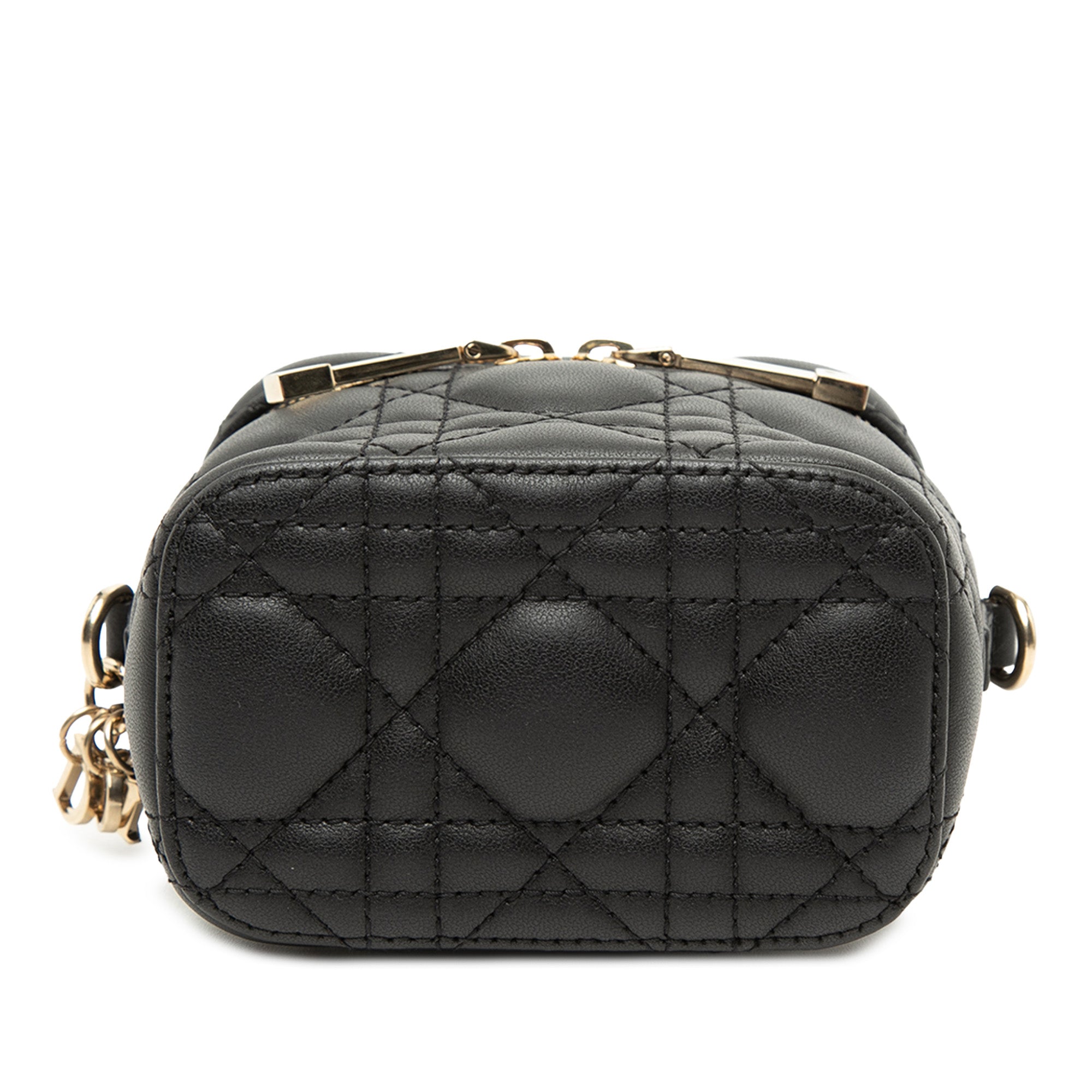 Micro Lambskin Cannage Lady Dior Vanity Case - Image 3
