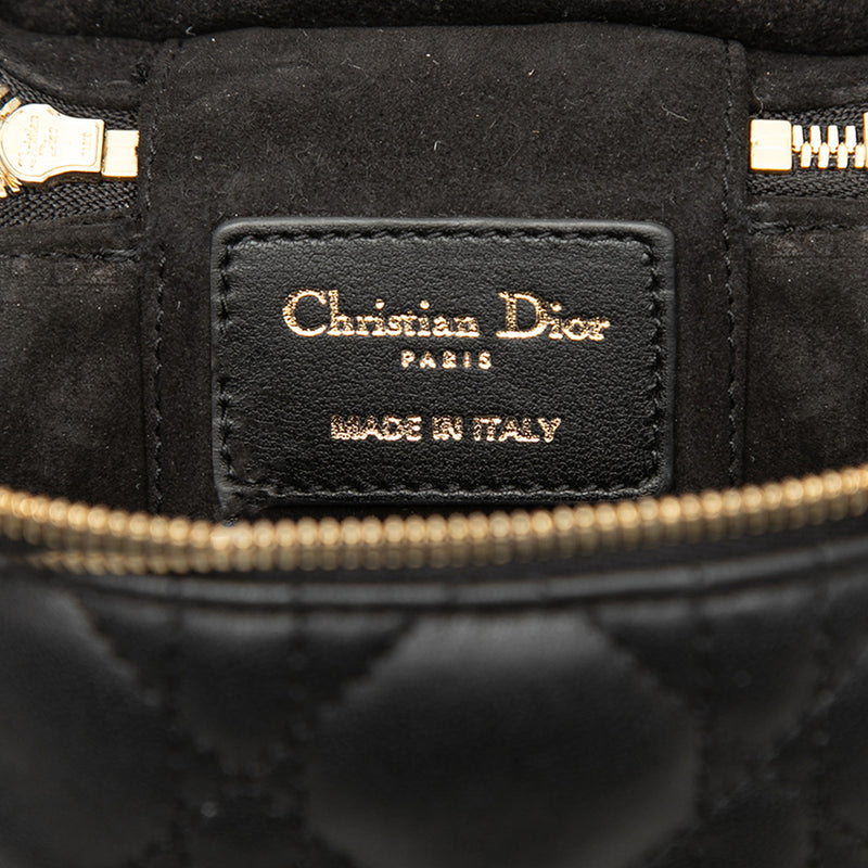 Micro Lambskin Cannage Lady Dior Vanity Case - Image 5
