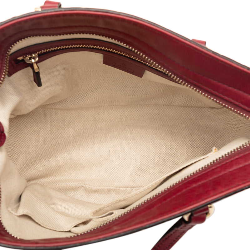 Small Guccissima Bree Satchel - Image 4