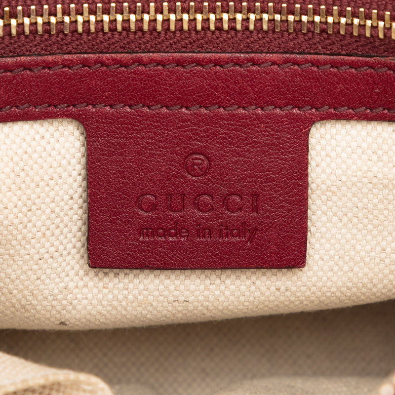 Small Guccissima Bree Satchel - Image 5