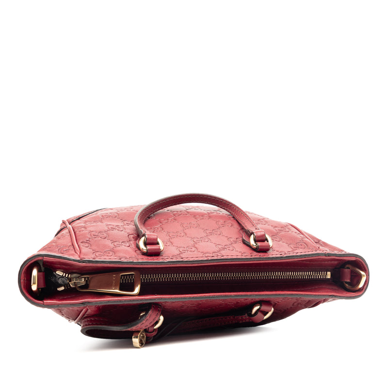 Small Guccissima Bree Satchel - Image 7