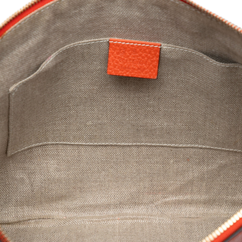 Calfskin Bamboo Tassel Clutch - Image 4