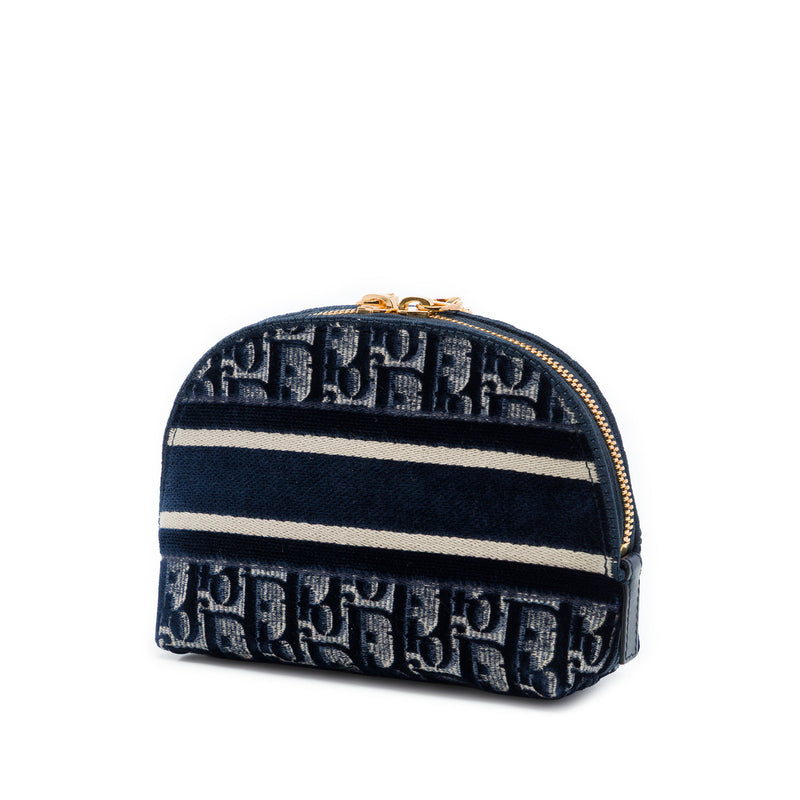 Velvet Oblique Cosmetic Pouch - Image 2