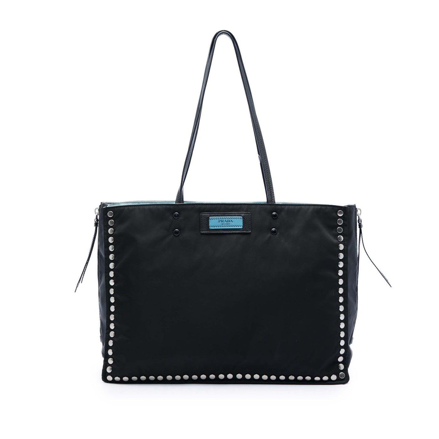 Studded Tessuto Etiquette Tote - Image 1