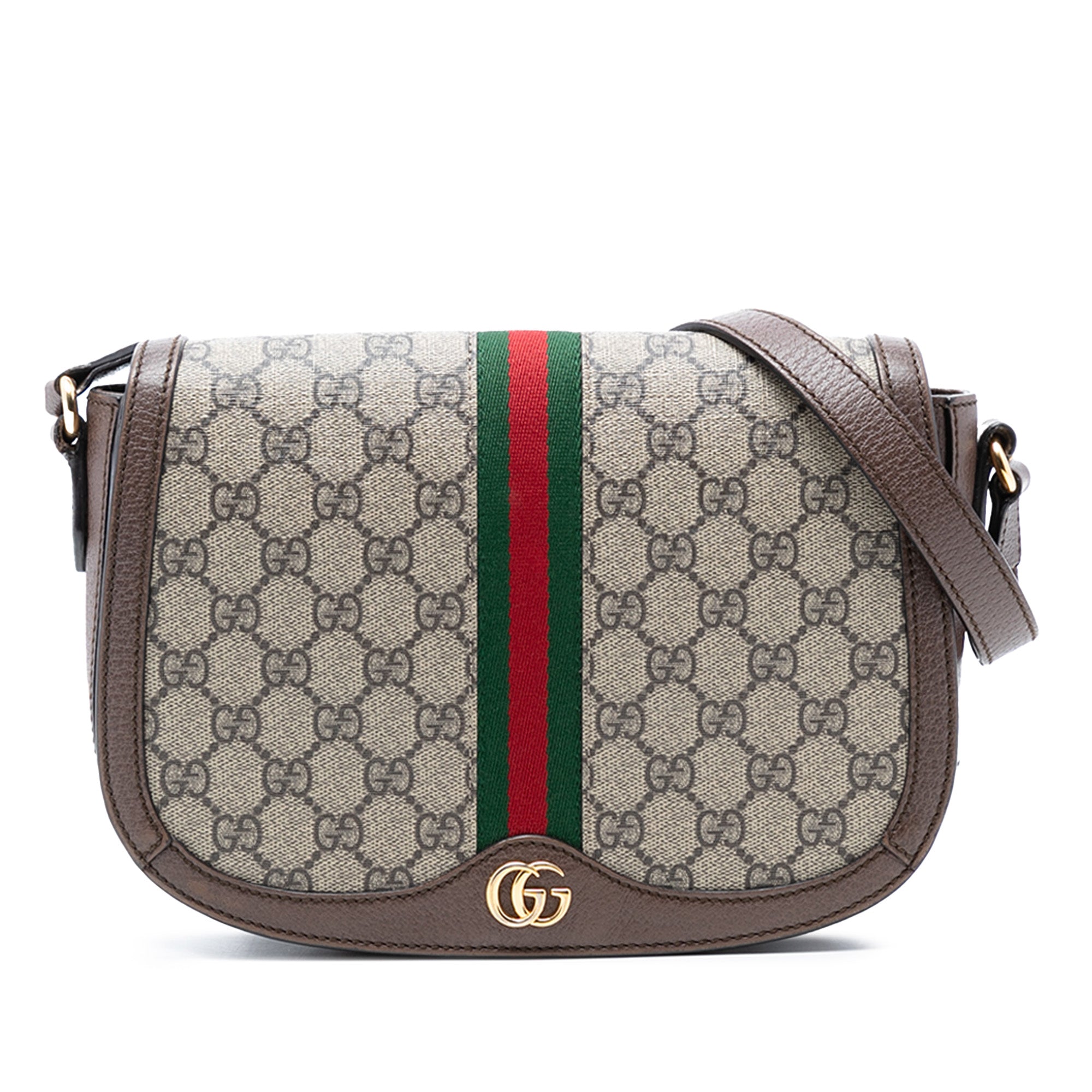 Small GG Supreme Web Ophidia Crossbody - Image 1