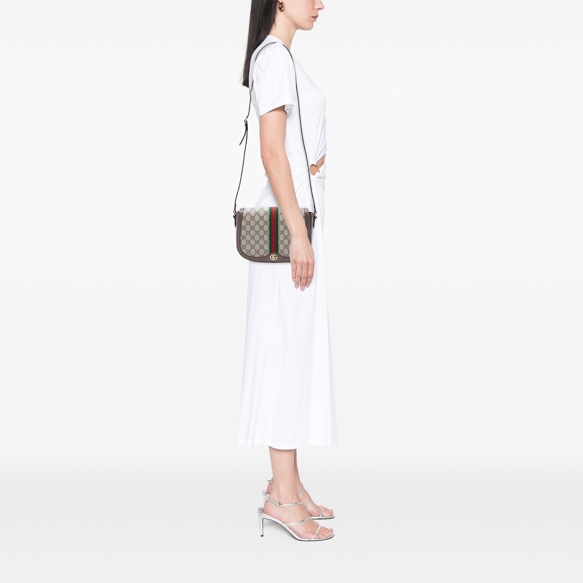 Small GG Supreme Web Ophidia Crossbody - Image 7