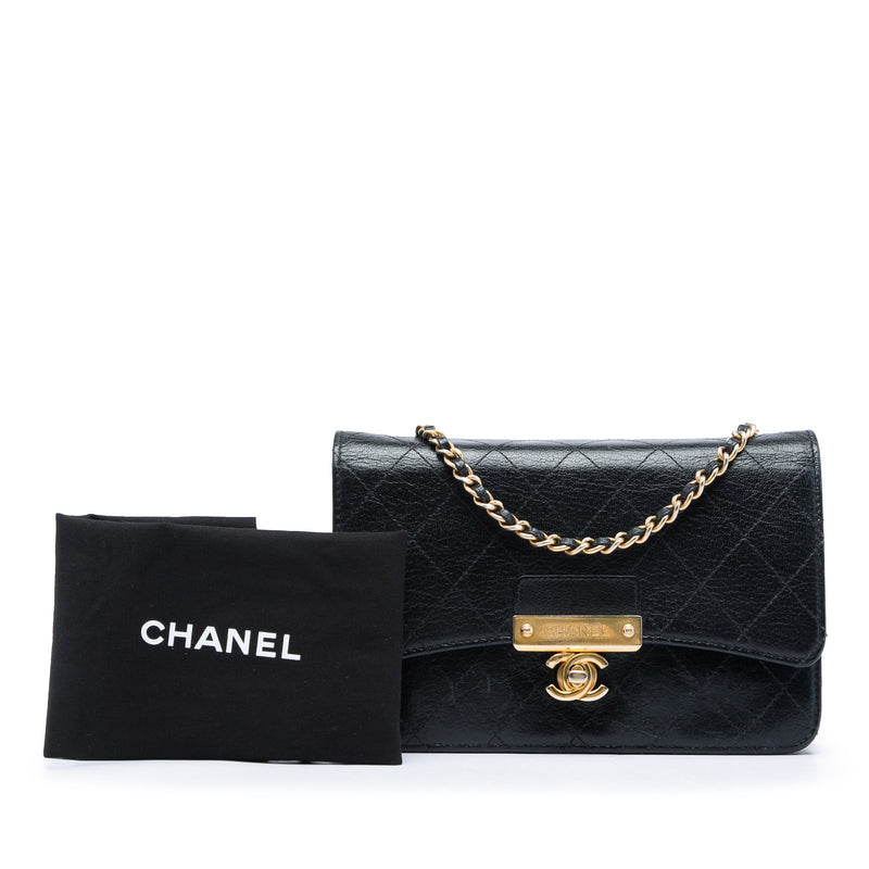 Stitched Goatskin Golden CC Wallet On Chain - Image 8