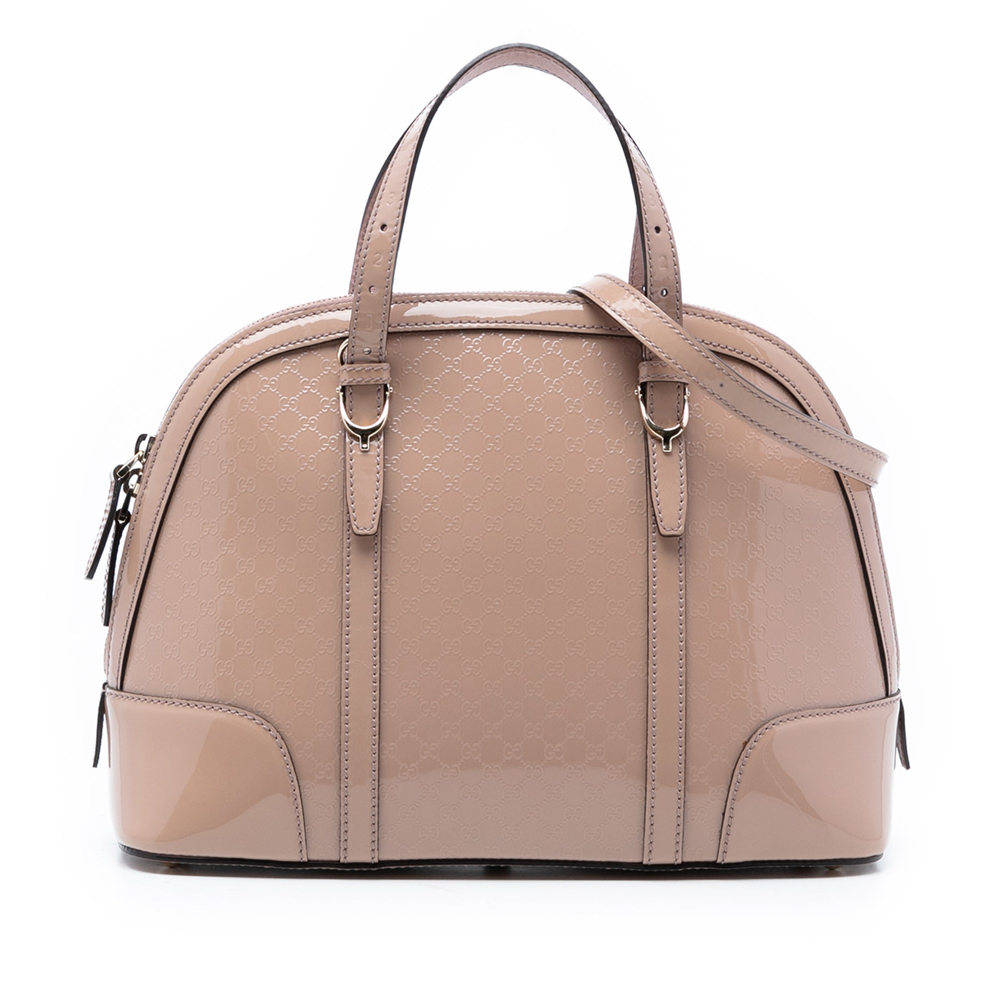 Small Microguccissima Patent Nice Satchel - Image 1