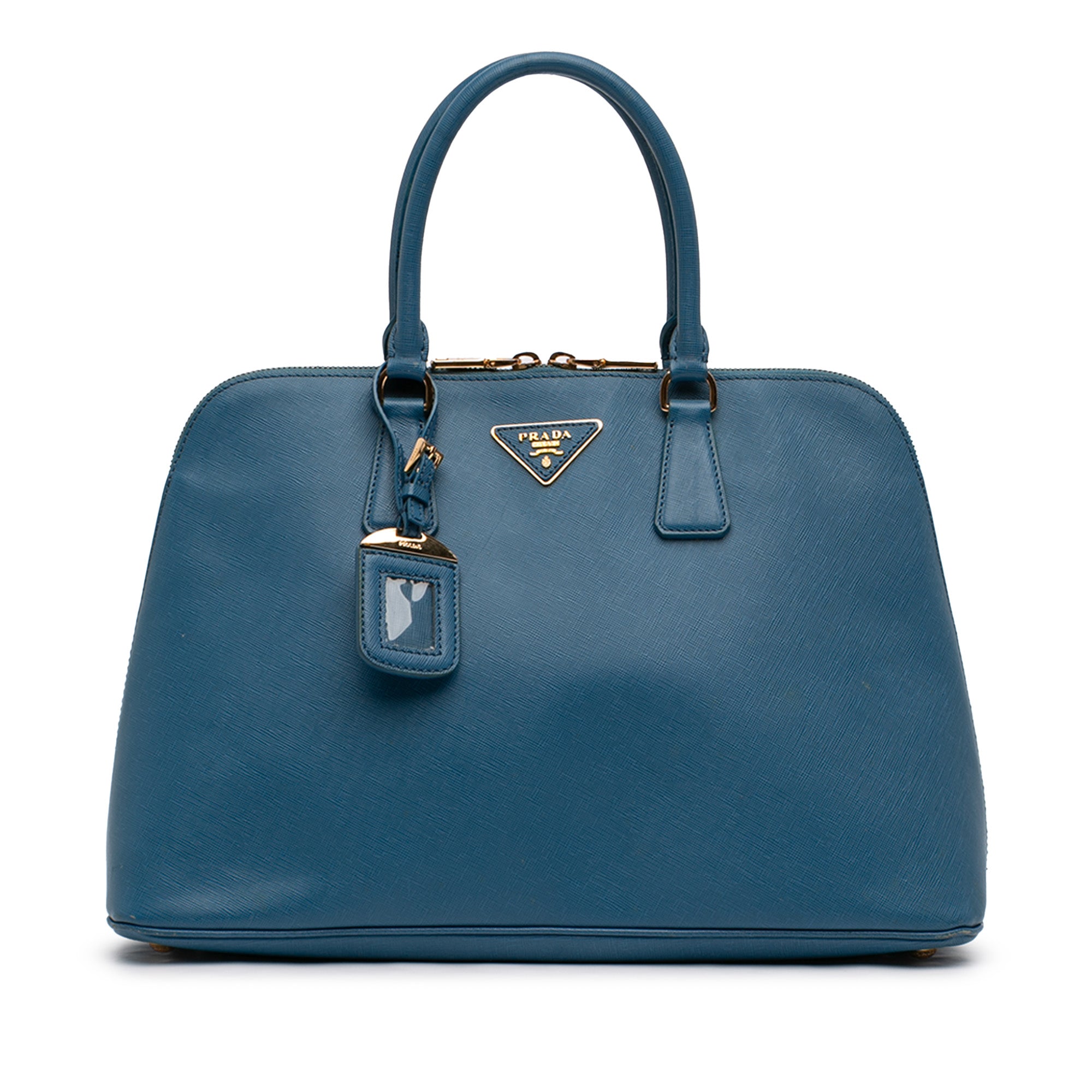 Large Saffiano Lux Promenade Satchel - Image 1