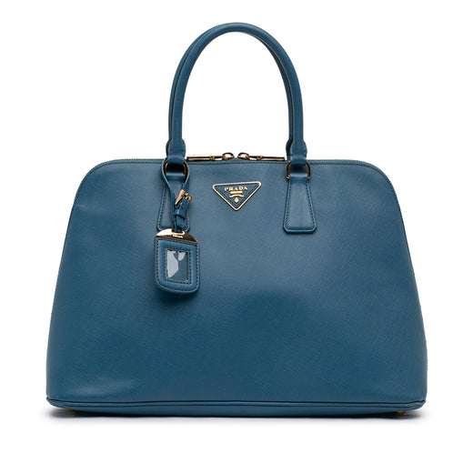 Large Saffiano Lux Promenade Satchel - Image 1