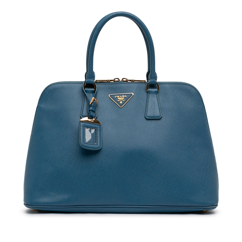Large Saffiano Lux Promenade Satchel