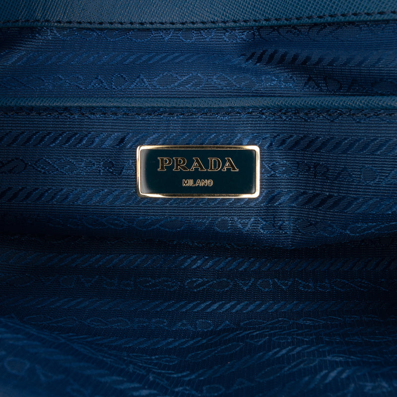 Large Saffiano Lux Promenade Satchel - Image 5