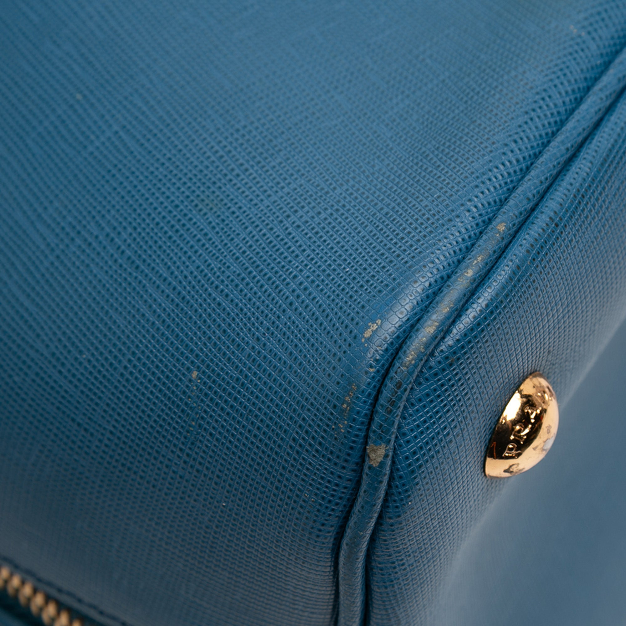 Large Saffiano Lux Promenade Satchel - Image 9