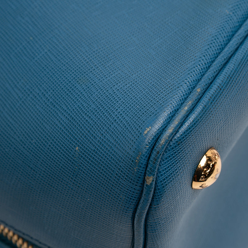 Large Saffiano Lux Promenade Satchel - Image 9