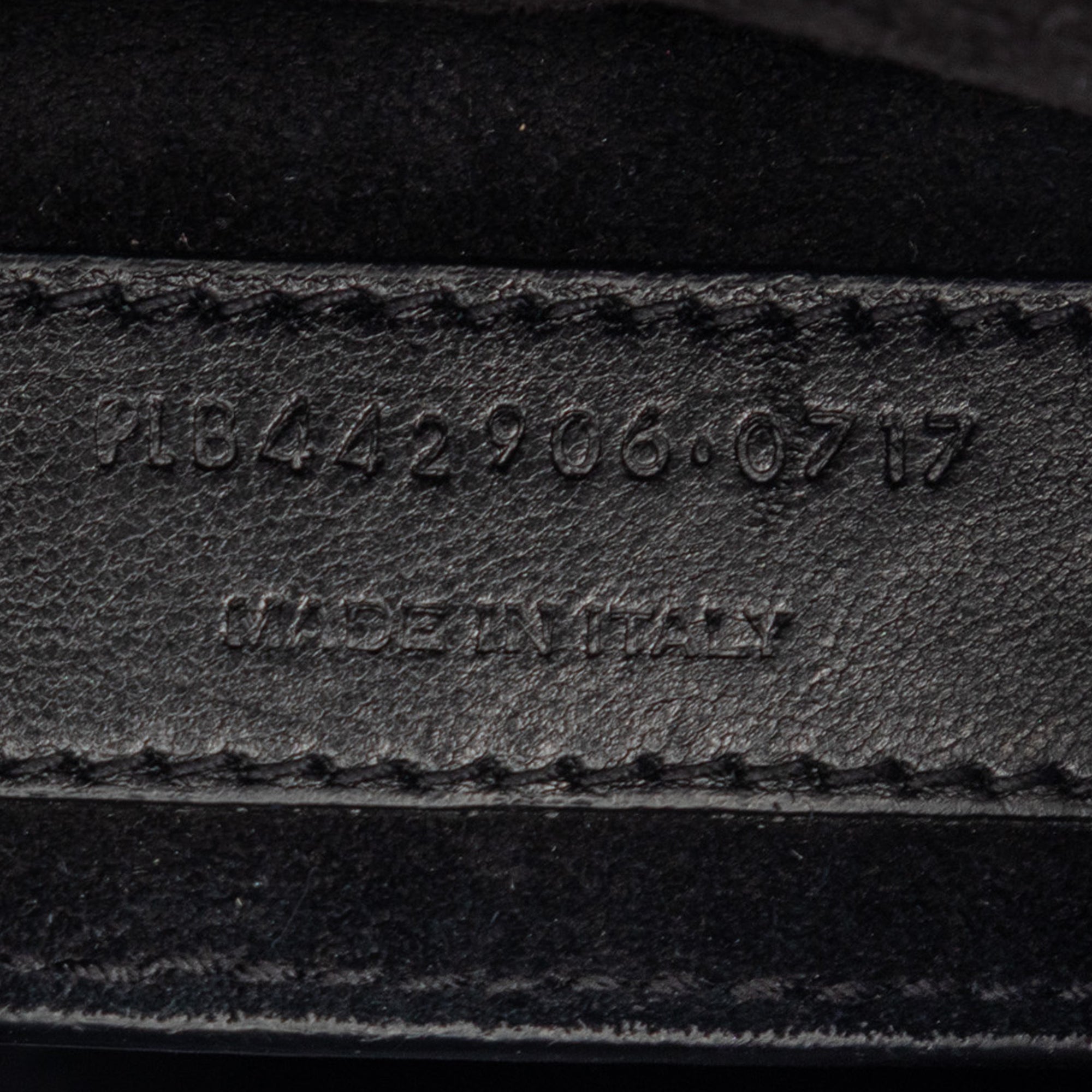 Medium Croc Embossed Leather Monogram Sunset Crossbody - Image 6