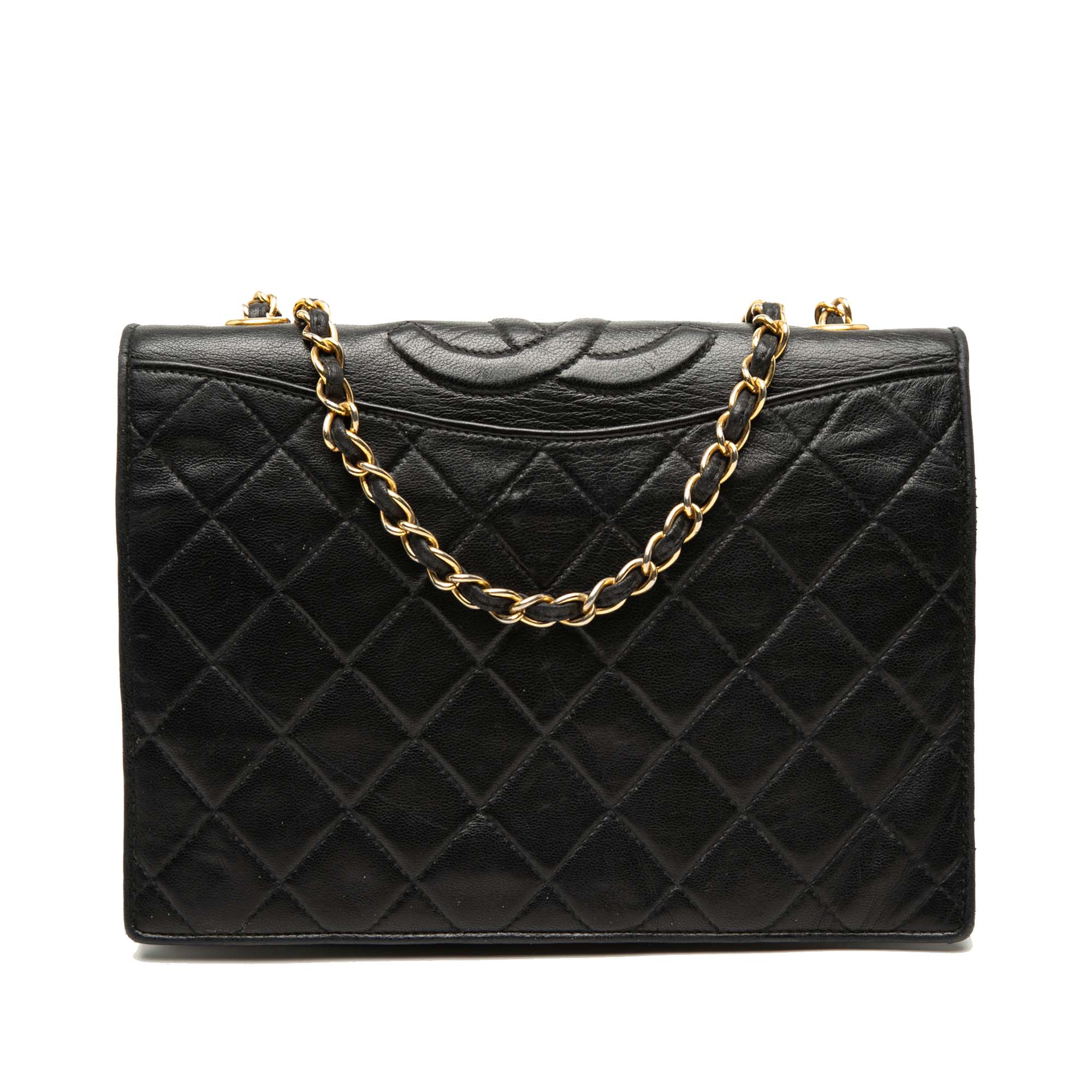 CC Quilted Lambskin Full Flap - Image 1