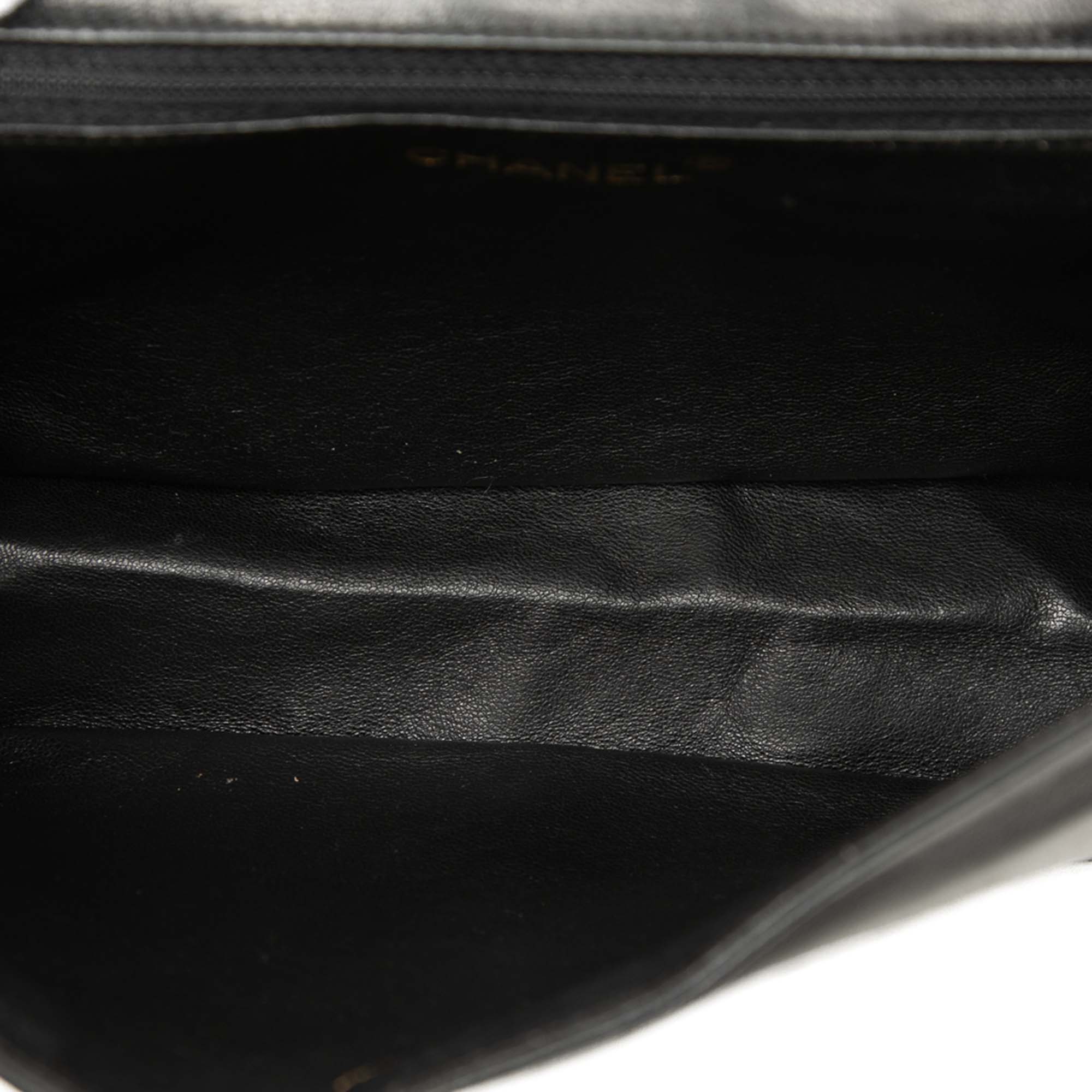 CC Quilted Lambskin Full Flap - Image 4