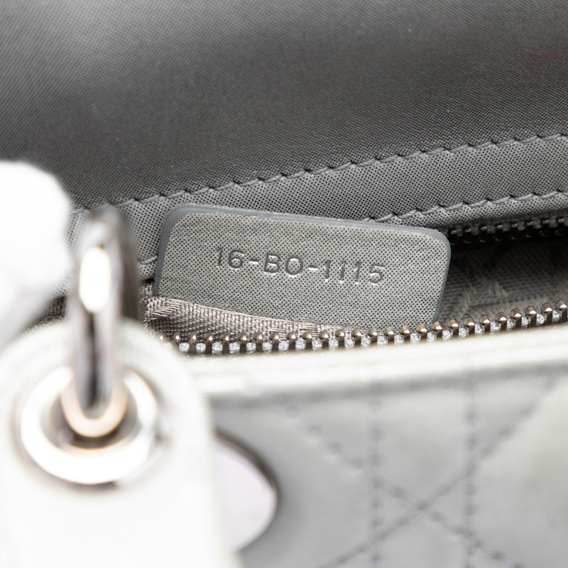 Mini Iridescent Lambskin Cannage Lady Dior - Image 6