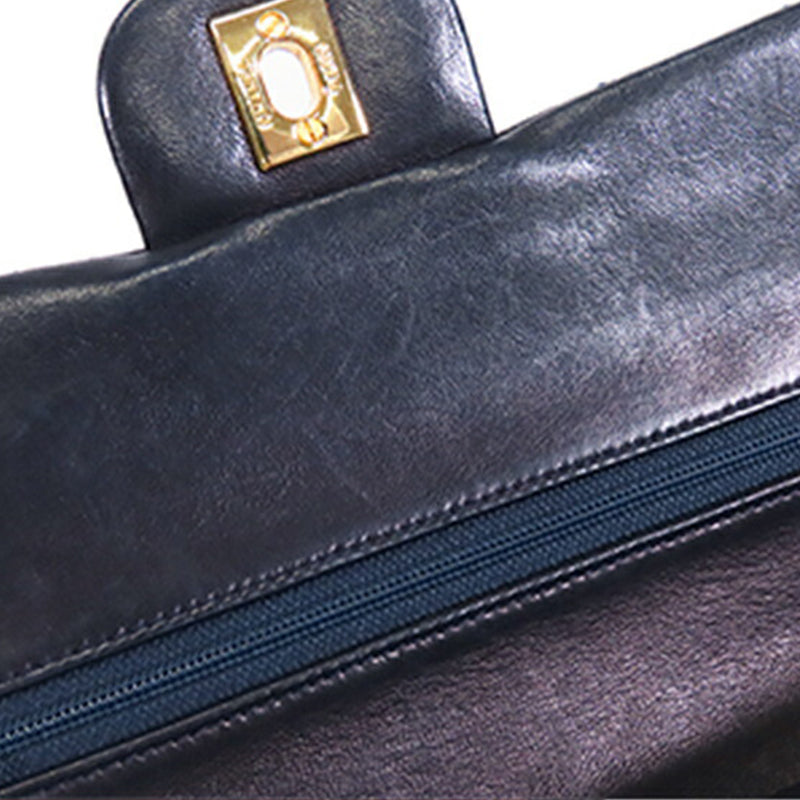 Small Classic Lambskin Double Flap - Image 11