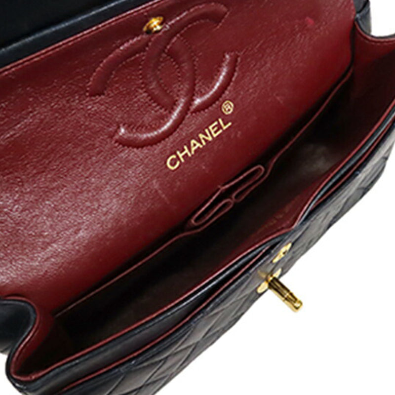 Small Classic Lambskin Double Flap - Image 4