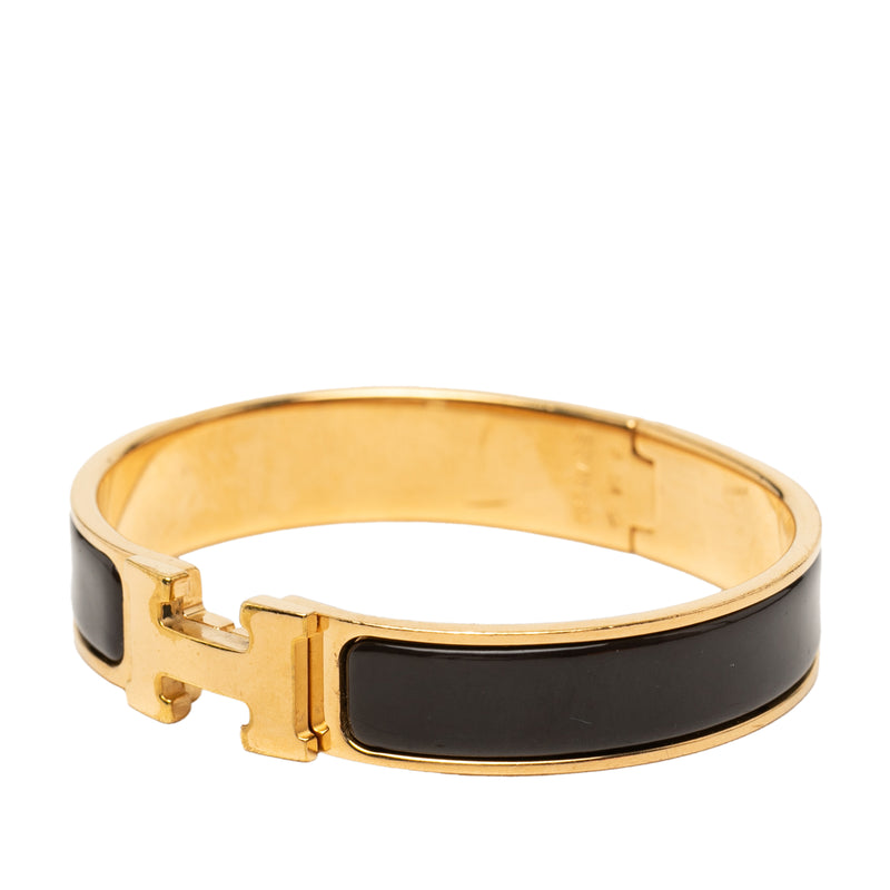 Narrow Enamel Clic H Bracelet PM - Image 2
