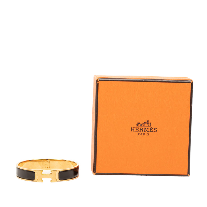 Narrow Enamel Clic H Bracelet PM - Image 6