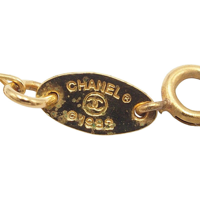 CC Gold Plated Pendant Necklace - Image 3