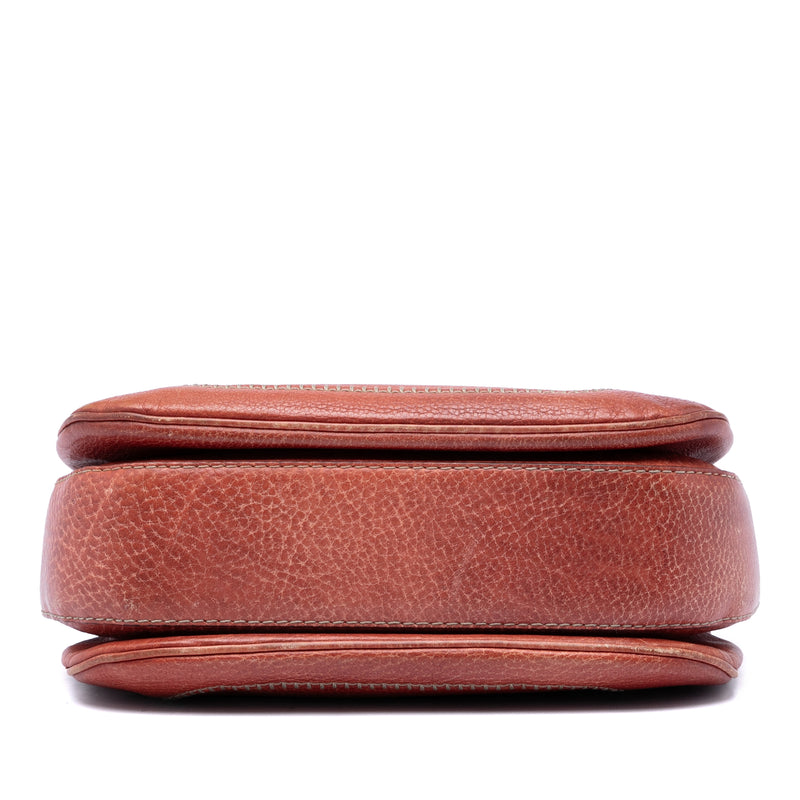 Medium Leather New Bamboo Satchel - Image 3