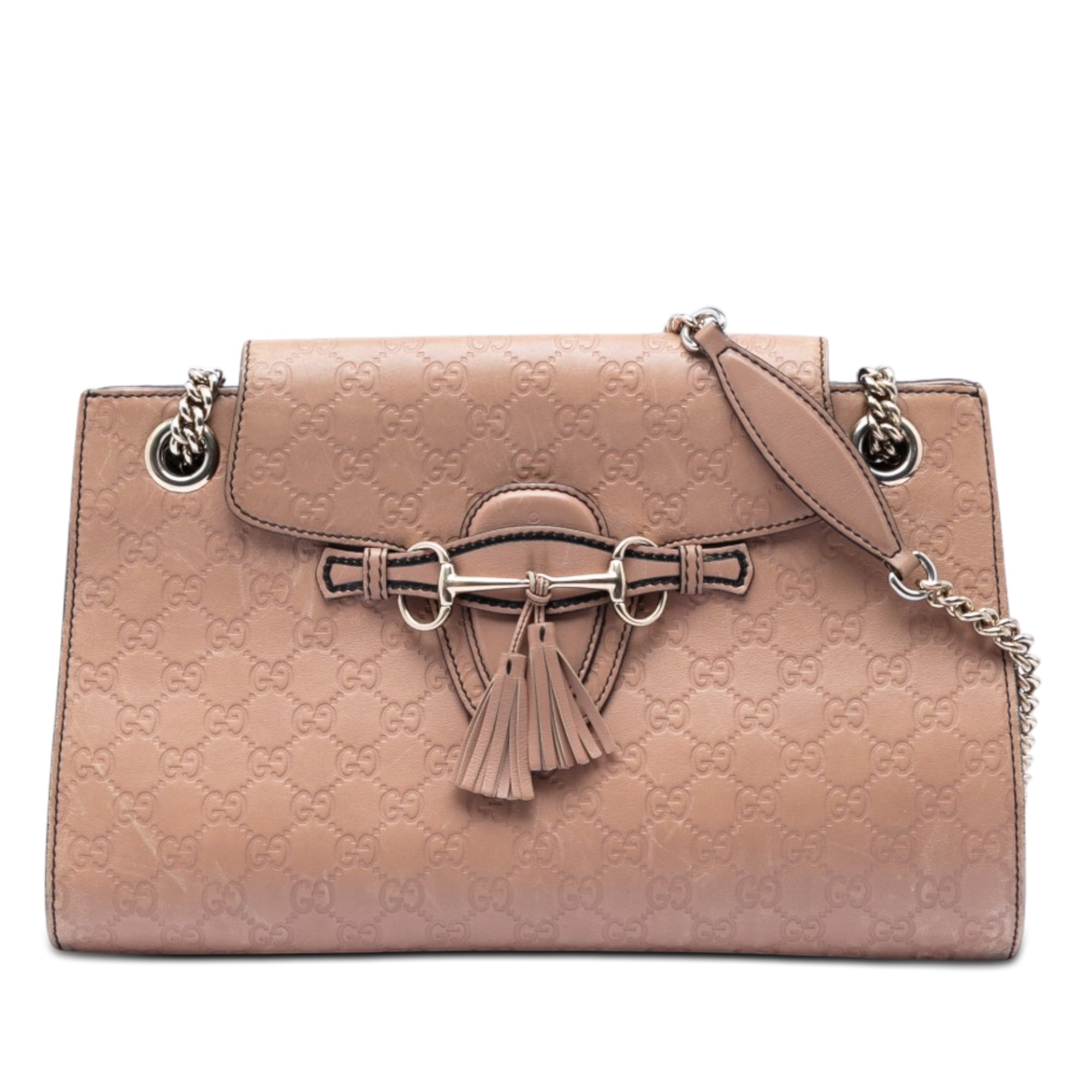 Large Guccissima Emily Shoulder Bag - Image 1