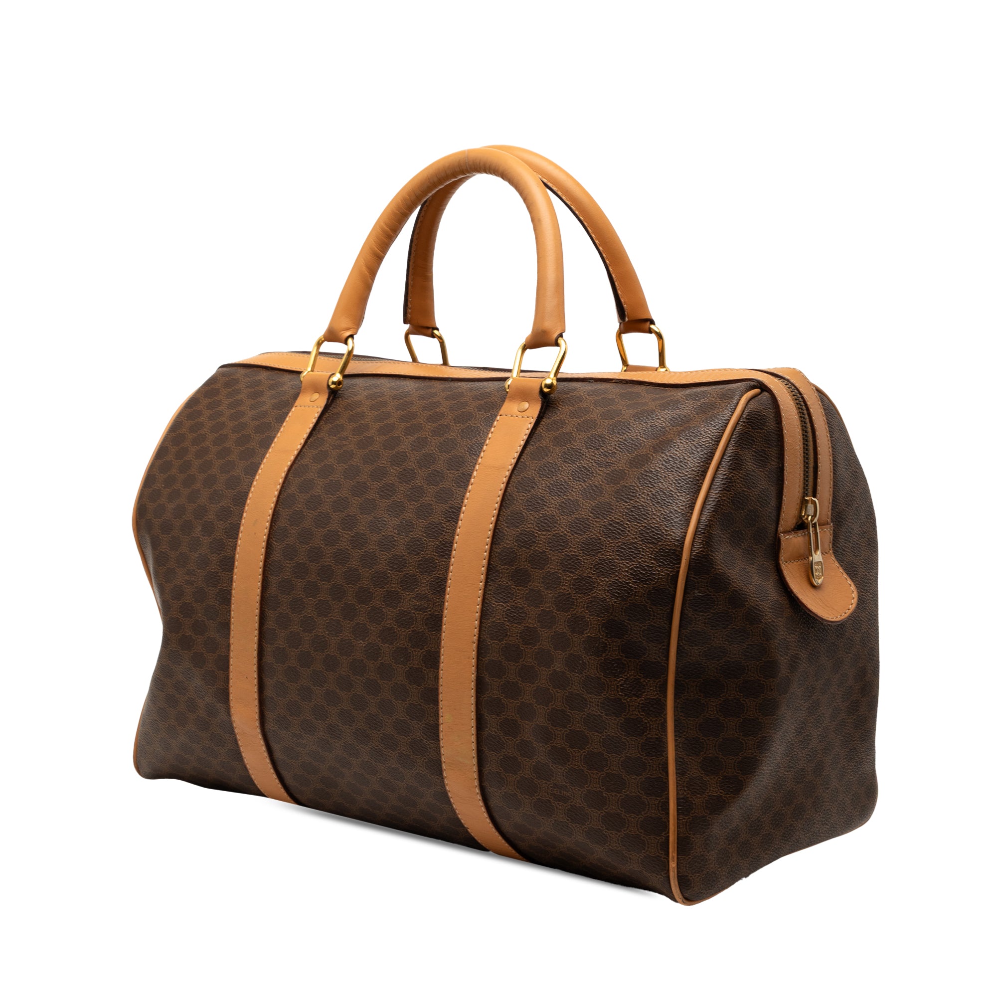 Macadam Coated Canvas Boston Bag - Image 2