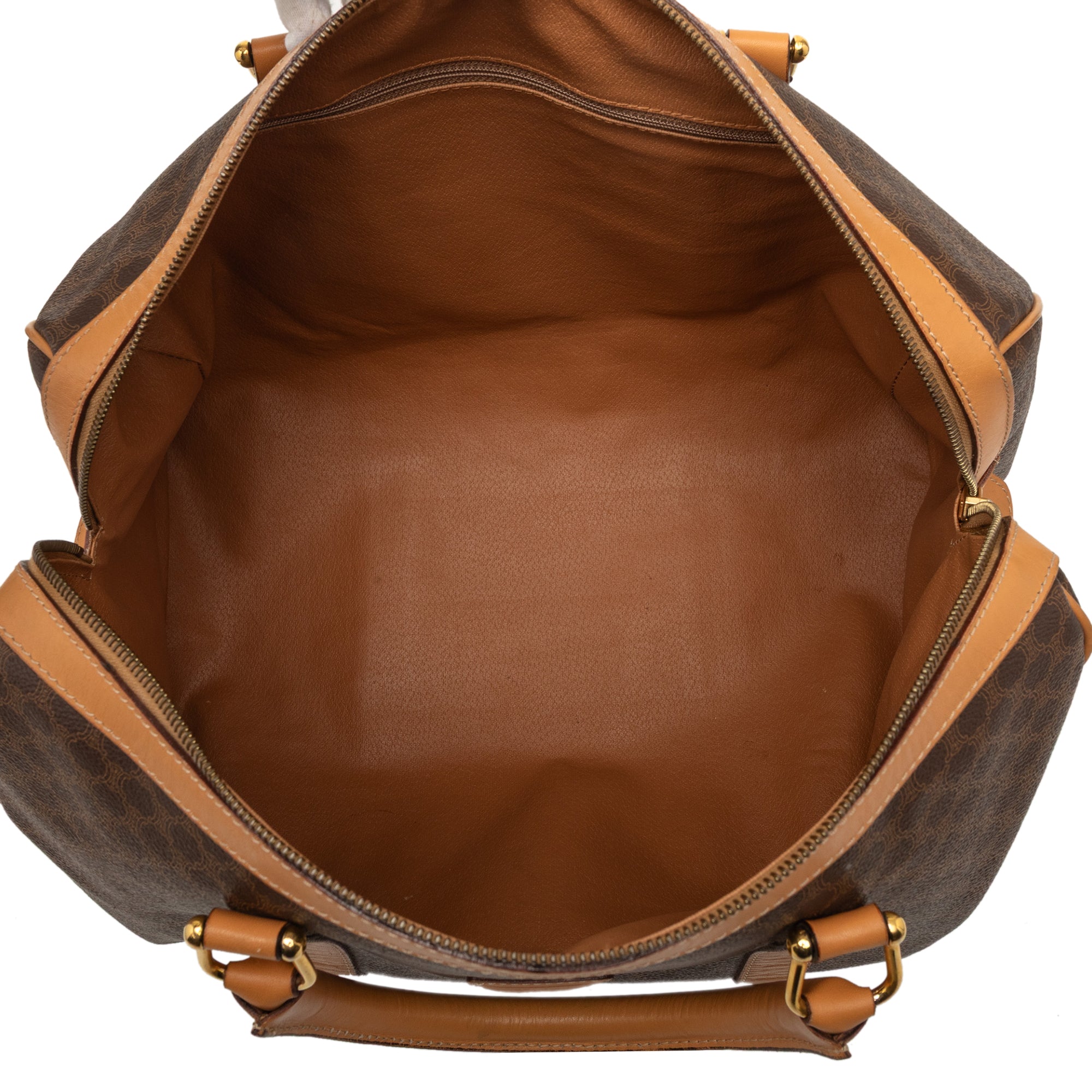Macadam Coated Canvas Boston Bag - Image 4