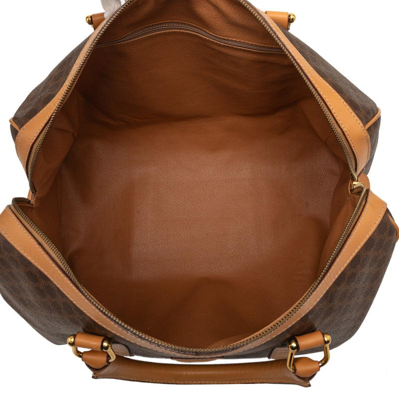 Macadam Coated Canvas Boston Bag - Image 4