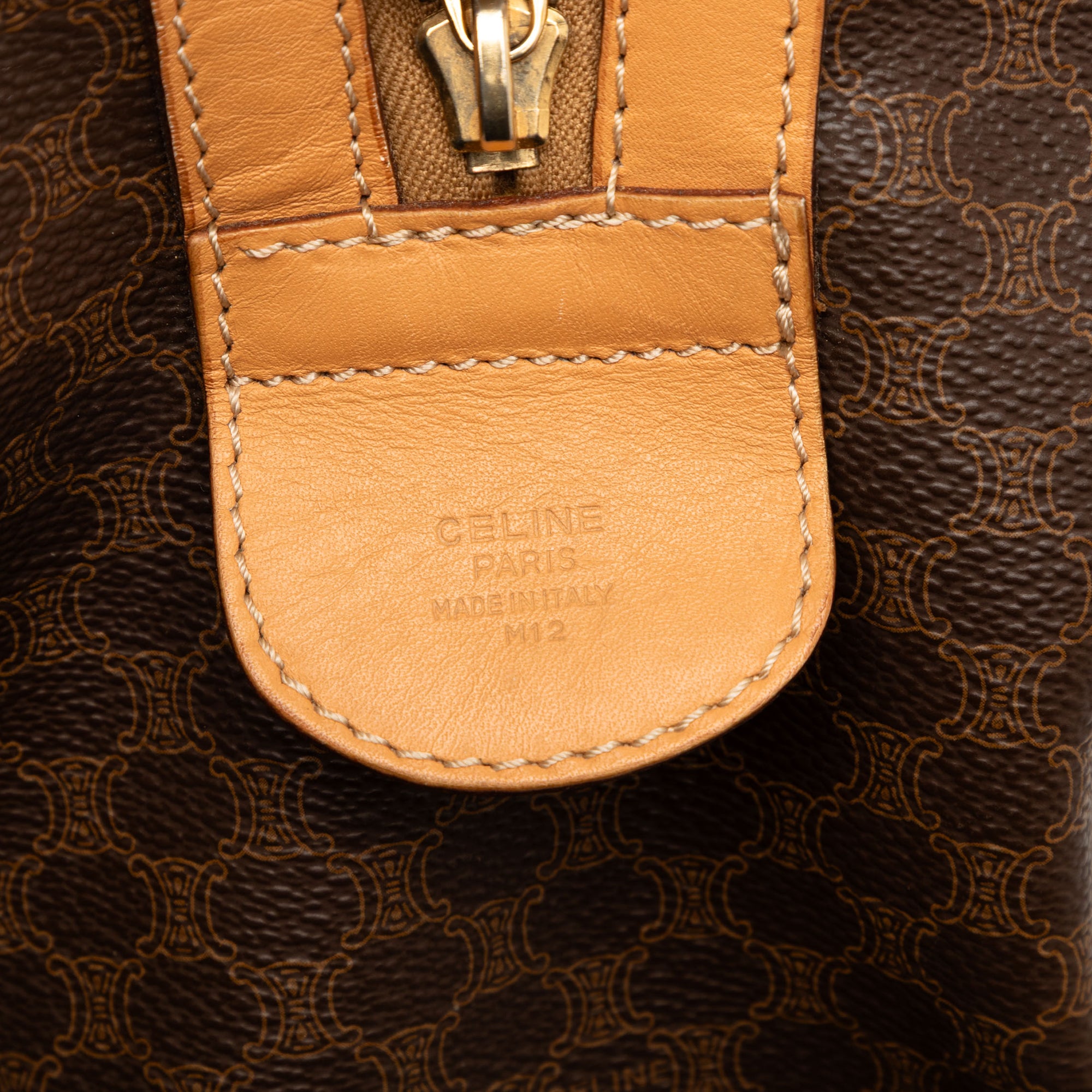 Macadam Coated Canvas Boston Bag - Image 5